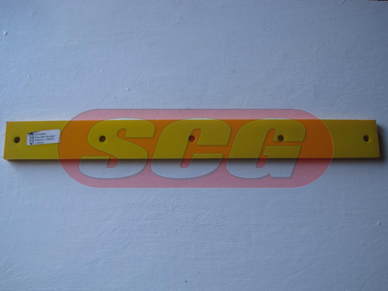 Poly Belt Scraper 960mm x 100mm x 20mm